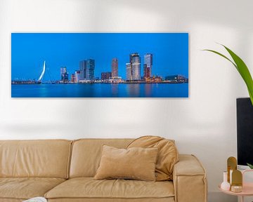 Skyline Kop van Zuid van Hendrik Karremans