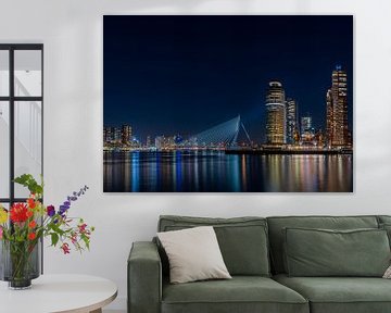Rotterdam by Night van Hendrik Karremans