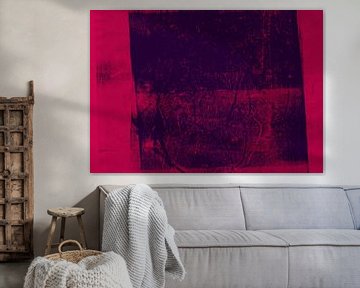 Rood en zwart. Op Rothko geïnspireerde kunst. van Dina Dankers