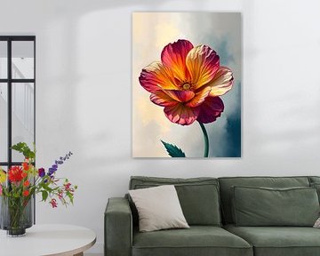 Pink flower by On Your Wall