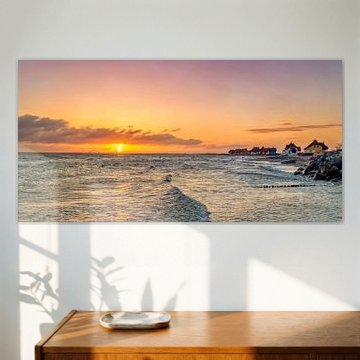 Lever de soleil dans le Fehmarnsund