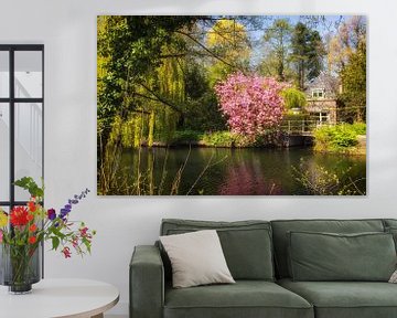Park Oog in Al in Utrecht in de lente