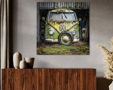 VW Bulli TI verlaat schuilplaats van gm_designs