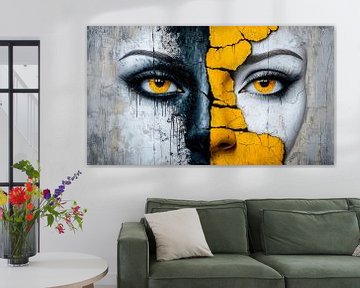 Gebroken dualiteit - De kijk op tijd van Klaus Tesching - Art-AI