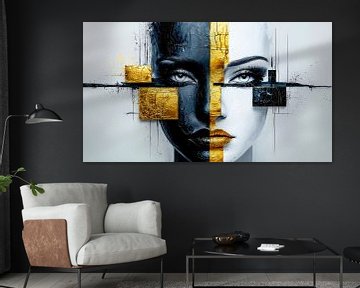 Goldene Spaltung – Das Gleichgewicht der Gegensätze von Klaus Tesching - Art-AI
