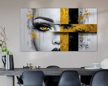 Das goldene Kreuz – Blick durch die Zeit von Klaus Tesching - Art-AI