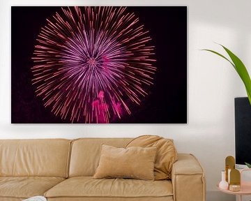 feux d'artifice au japon