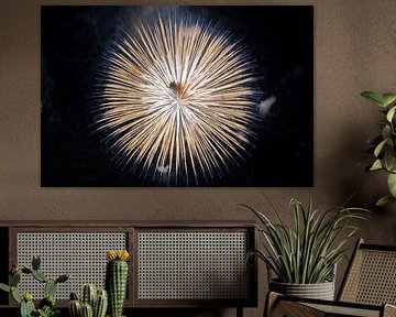 feux d'artifice au japon