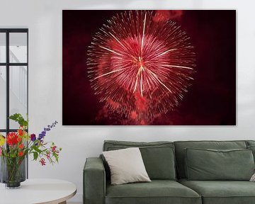 feux d'artifice au japon
