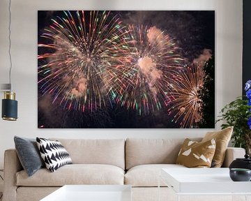 feux d'artifice au japon