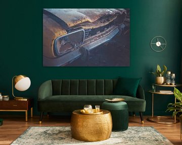 Voorkant verlaten auto van On Your Wall