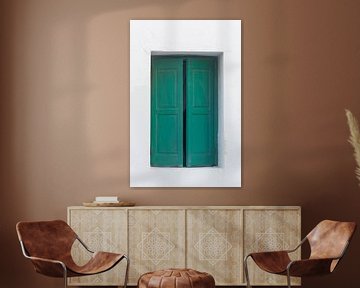Groene Houten Luiken van Xulé Bogers