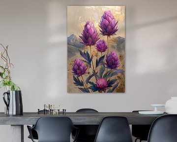 Velvet Gold Bloom van I ❤ Bloemen
