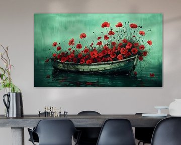 Klaproos Boot Serenity van Artistic