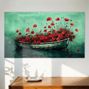 Mohnboot Gelassenheit