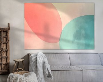 Play of colours | Abstract Circle and Oval Design by Modern Collection