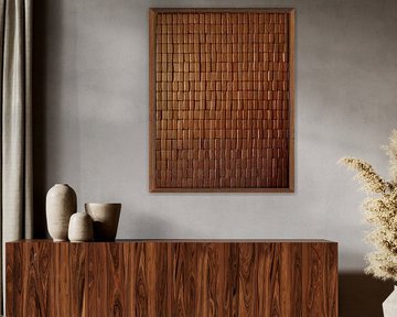 MODERN ART - japandi art wood