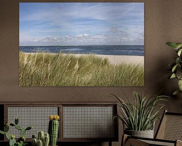 Spitze im Ellenbogen auf Sylt mit Blick in Richtung Römö