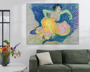 Leo Gestel, Danseres in muziekzaal