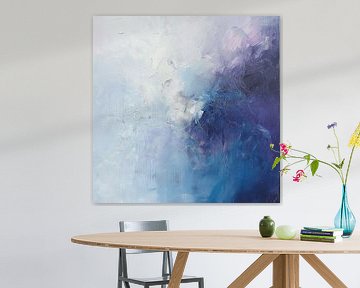 Diepe Blauwtonen van Reflectie van BS