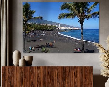 Playa del Castillo à Puerto de la Cruz. sur Sergej Schmidt