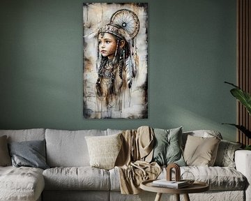 Indisch im Stil von Da Vinci