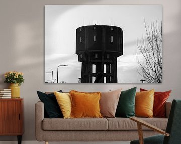 Een watertoren in IJmuiden van Zaankanteropavontuur