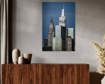 Awakening of the metropolis - New York in the morning glow by Karsten Rahn
