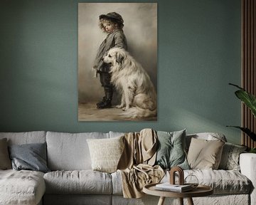 Vintage Vibes | De Vriendschap van een Jongen en z'n Hond van Karina Brouwer