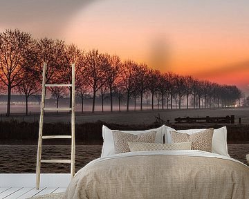 Sonnenaufgang Zoeterwoude 8 von Jordy Kortekaas