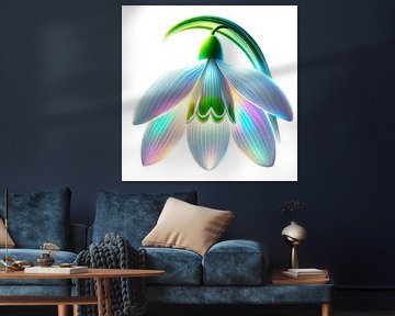 Schneeglöckchenblüte von Eric Nagel