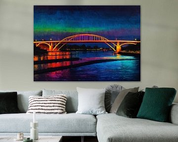 Pont John Frost en soirée sur MIROKKU