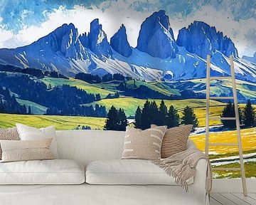 De Sciliar op de Alpe di Siusi