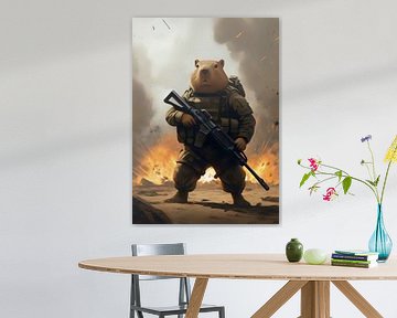 Capybara Warrior by Rizal Azhari
