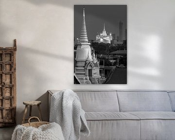 Bangkok in gouden licht van Walter G. Allgöwer