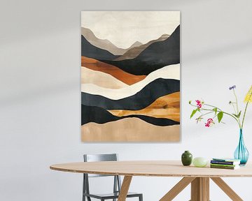 Boho minimalistisch kunstwerk van Modern Collection