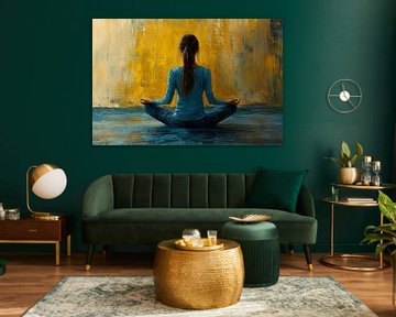 malerische spirituelle Meditation von Egon Zitter