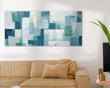 Tranquil Geometric Harmony van ARTEO Schilderijen