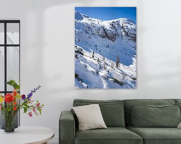 Dolomiten: Ski-Tourengänger auf dem Weg zu den 3 Zinnen