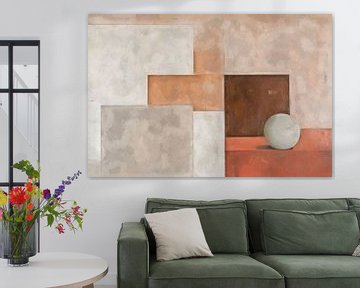 Japandi Abstract – Bol en Vlakken van Whale & Sons
