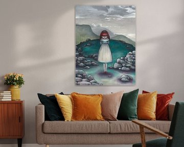 The Deserted Girl van Lotte Teussink