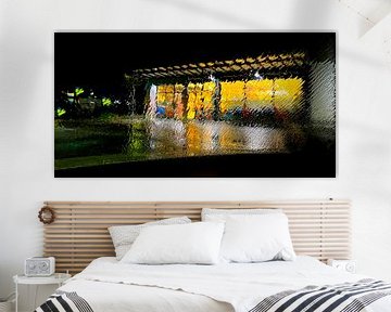 Regenverzerrte Lichter von artpictures.de