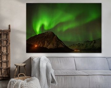 Noorderlicht Lofoten van Hoven Fotografie