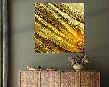 Macro Hypericum bloem van Chromatic Fusion Studio