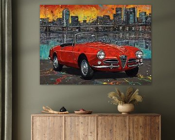Der Klassiker 1955 Alfa Romeo Giulietta 1300 Spider 2 von MIROKKU