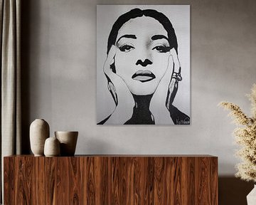 LA DIVA  van Kathleen Artist Fine Art