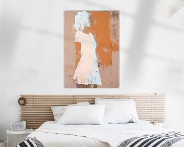 Whisper of Urban Elegance van Abstract Schilderij