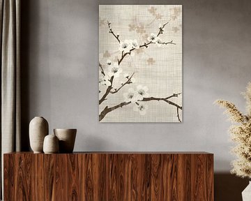 Flower painting Spring Dew | Gentle Spring Awakening by Modern Collection