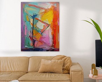 Abstract Labyrint van Gisela- Art for You