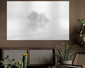 Eiland in de mist